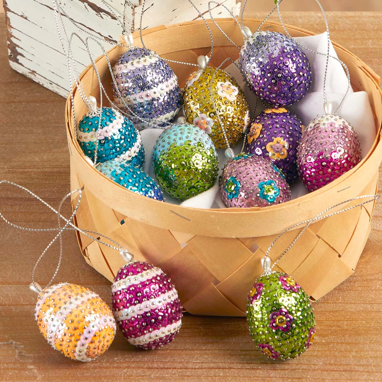 Herrschners Egg Hunt Ornament Kit 3 Herrschners Egg Hunt Ornament Kit