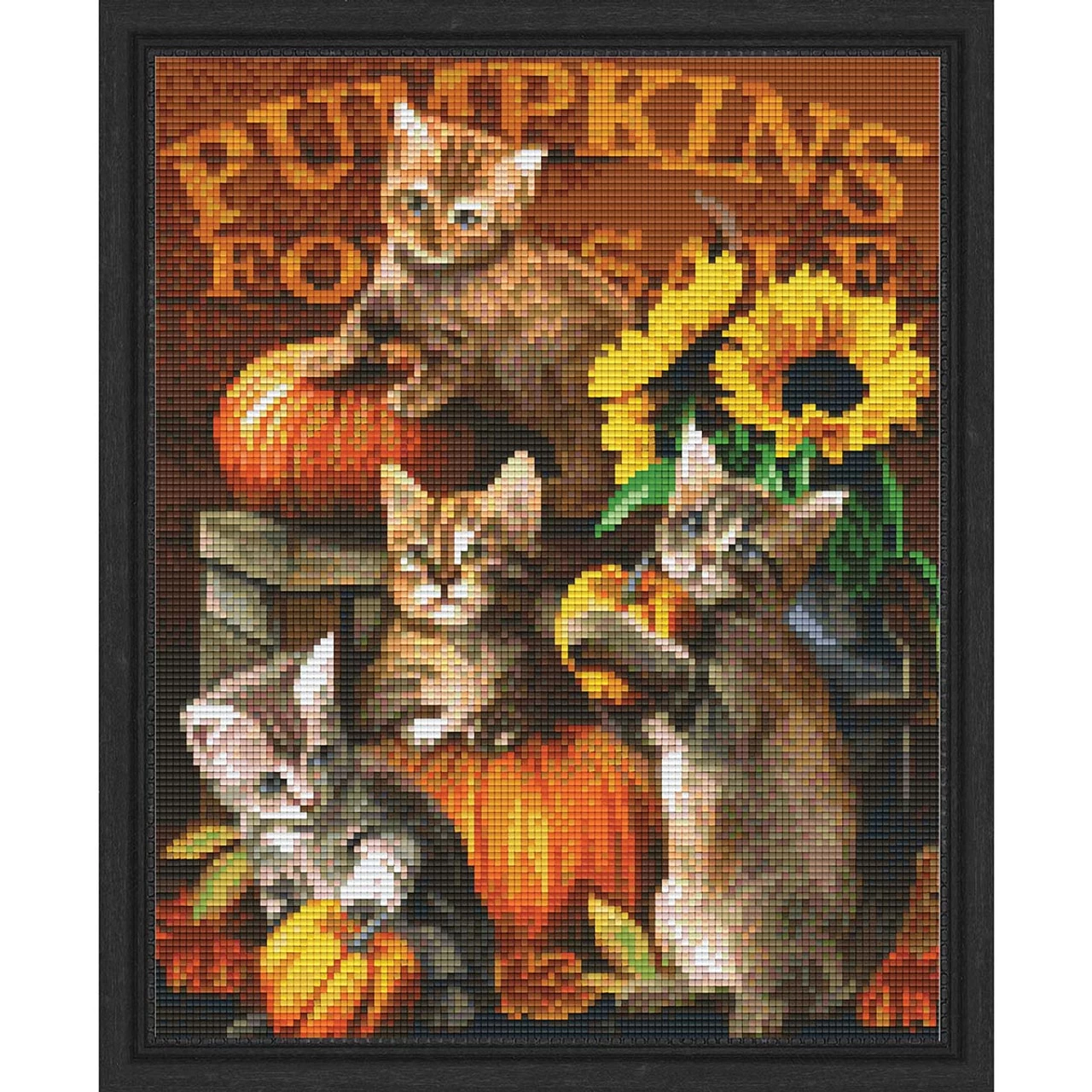 PixelHobby Autumn Kittens Mosaic Art Kit 3 PixelHobby Autumn Kittens Mosaic Art Kit