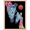 KSG Crafts Giraffe & Calf Sequin Kit 1 KSG Crafts Giraffe & Calf Sequin Kit -Handicraft Shop 042218 73331.1693397396