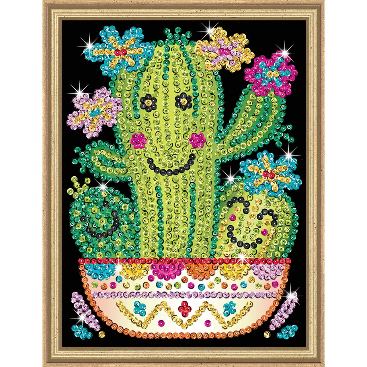KSG Crafts Cactus Sequin Kit 3 KSG Crafts Cactus Sequin Kit