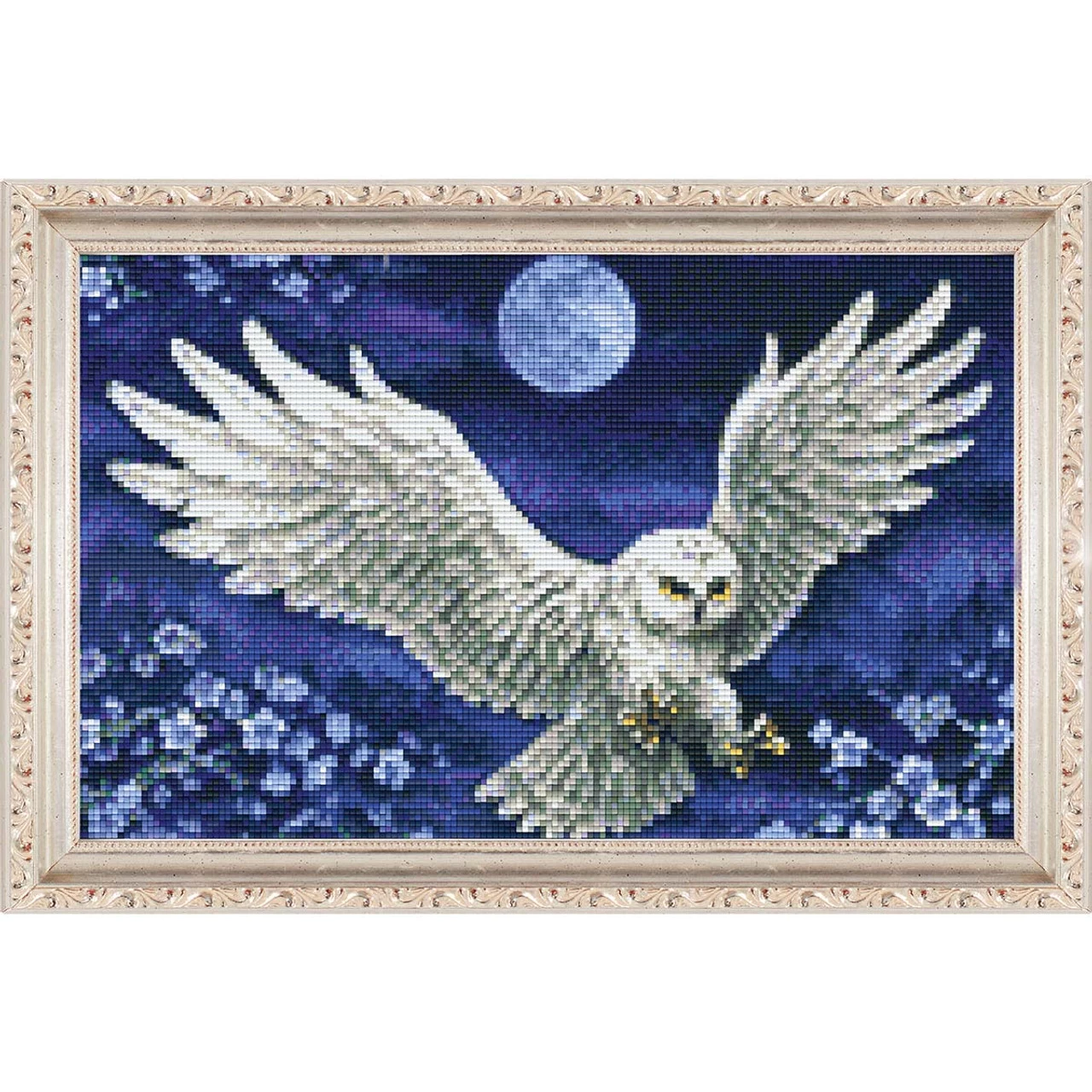PixelHobby White Owl Mosaic Art Kit 3 PixelHobby White Owl Mosaic Art Kit