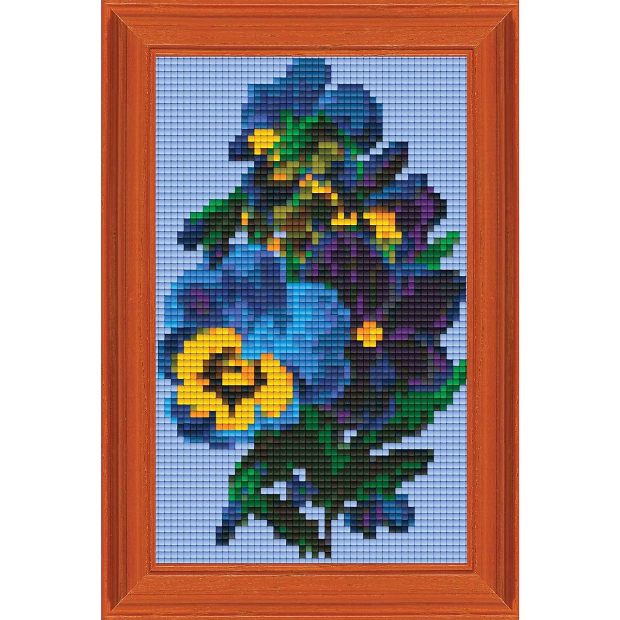 PixelHobby Pansies Mosaic Art Kit 3 PixelHobby Pansies Mosaic Art Kit