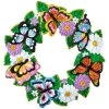 Bucilla Butterfly Garden Wreath Felt & Sequin Kit 2 Bucilla Butterfly Garden Wreath Felt & Sequin Kit -Handicraft Shop 042650 45741.1675824666