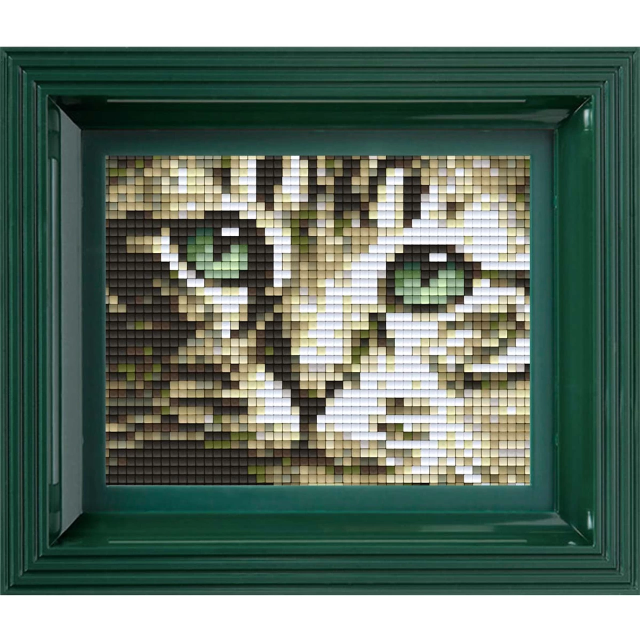PixelHobby Green Eyes Mosaic Art Kit 3 PixelHobby Green Eyes Mosaic Art Kit