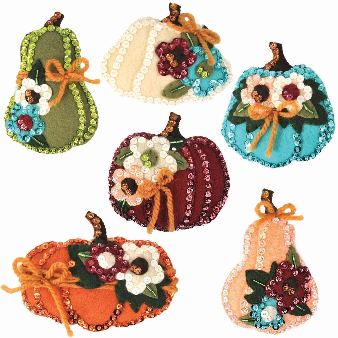 Felt Street Autumn Elegance Felt & Sequin Kit 3 Felt Street Autumn Elegance Felt & Sequin Kit