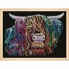 KSG Crafts Highland Cow Sequin Kit 1 KSG Crafts Highland Cow Sequin Kit -Handicraft Shop 043219 27463.1686202075