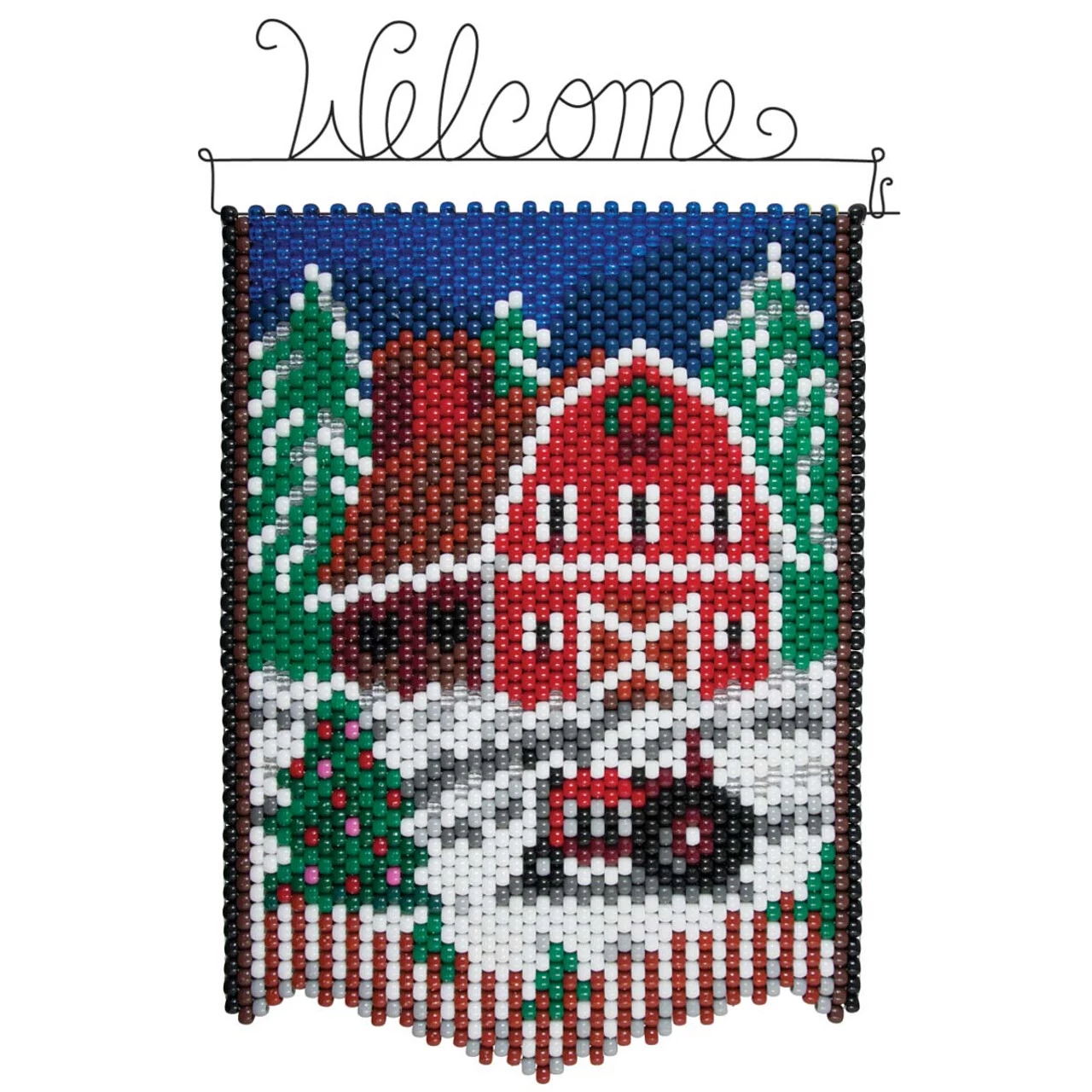 Herrschners Winter Country Barn Pony Bead Kit 3 Herrschners Winter Country Barn Pony Bead Kit