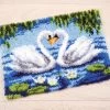 Vervaco Two Swans Latch Hook Kit 1 Vervaco Two Swans Latch Hook Kit -Handicraft Shop 131856 78587.1693411129