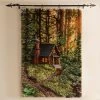 Herrschners Forest Dawn Cabin Latch Hook Kit 2 Herrschners Forest Dawn Cabin Latch Hook Kit -Handicraft Shop 132066 86301.1693411509