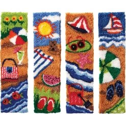 Herrschners Day At The Beach Latch Hook Kit