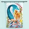 Herrschners Enchanted Mermaid Latch Hook Kit 1 Herrschners Enchanted Mermaid Latch Hook Kit -Handicraft Shop 132223 23616.1693411762