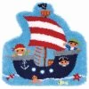 Vervaco Pirate Ship Latch Hook Kit -Handicraft Shop 137787 35043.1693412687