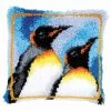 Vervaco King Penguins Pillow Cover Latch Hook Kit -Handicraft Shop 137953 53216.1693412697