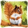 Vervaco Squirrel Pillow Cover Latch Hook Kit 2 Vervaco Squirrel Pillow Cover Latch Hook Kit -Handicraft Shop 138771 69604.1693413096