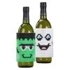 Herrschners Trick Or Treat Wine Bottle Wraps Pony Bead Kit