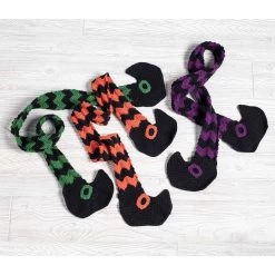 Herrschners Witch Feet Scarves Crochet Kit