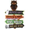 Bucilla Halloween Street Sign Wall Hanging Felt & Sequin Kit 2 Bucilla Halloween Street Sign Wall Hanging Felt & Sequin Kit -Handicraft Shop 179384 79308.1693418365
