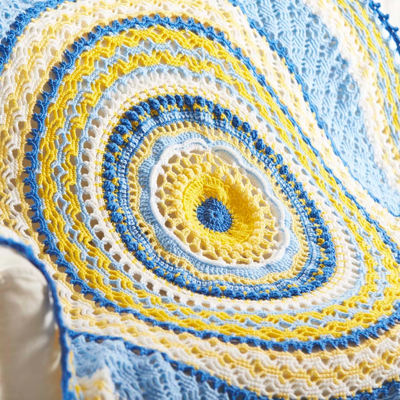 Herrschners Circle Of Sunshine Crochet Kit 4 Herrschners Circle Of Sunshine Crochet Kit - Image 2