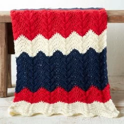 Caron Summer Ripple Blanket Crochet Kit