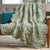 Herrschners Modern Medallion Crochet Afghan Kit -Handicraft Shop 204978 00580.1693427909