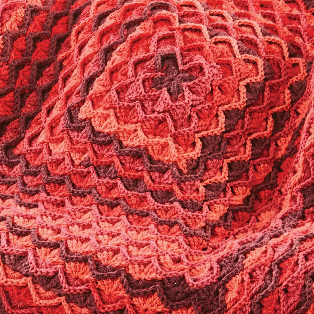 Herrschners Gradient Waves Crochet Afghan Kit 5 Herrschners Gradient Waves Crochet Afghan Kit - Image 3