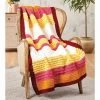 Herrschners Gladiolus Afghan Crochet Kit