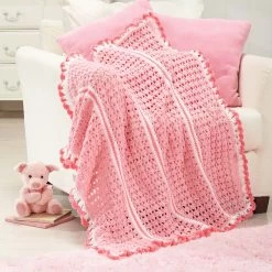 Herrschners Sleep Tight Baby Blanket Crochet Kit