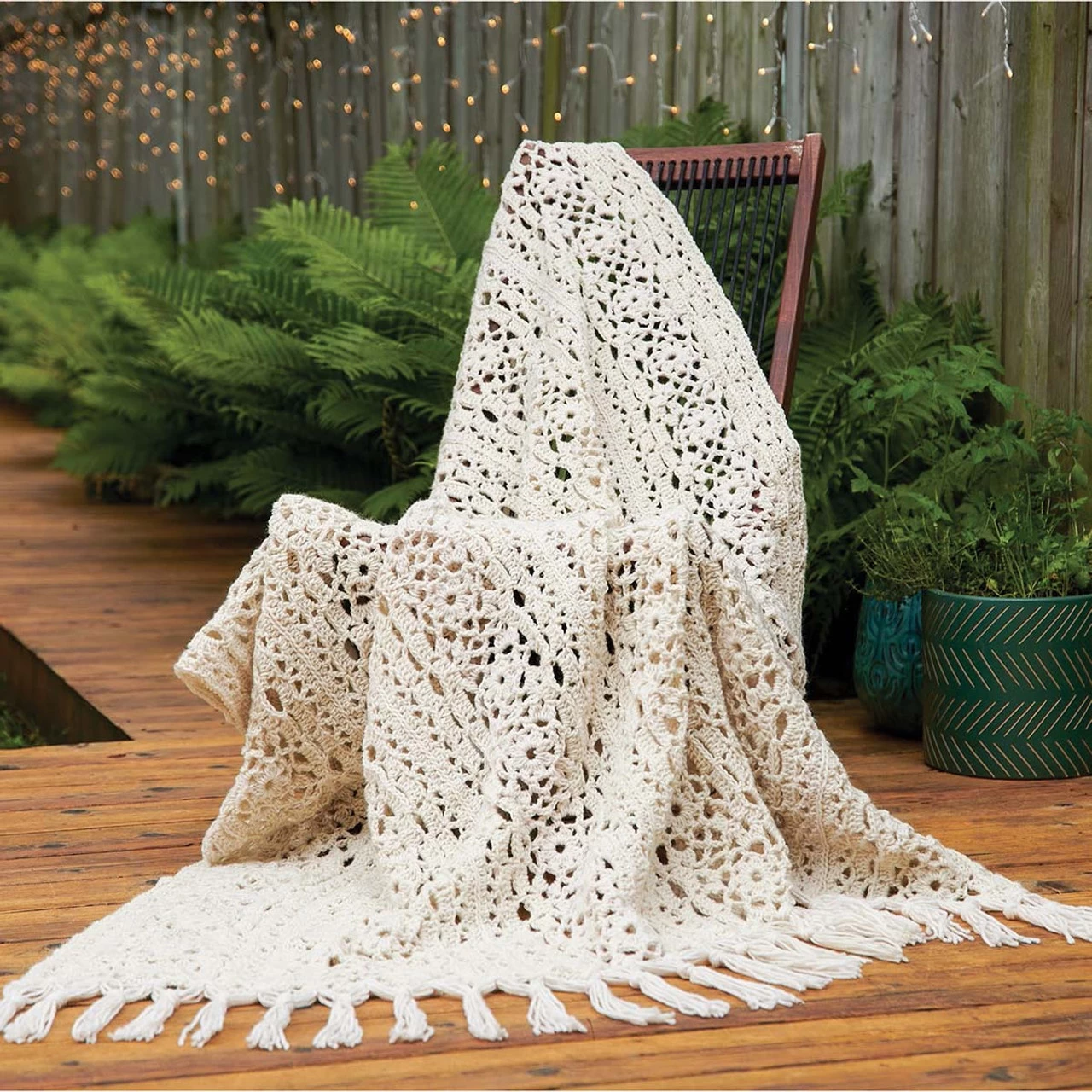 Red Heart Irish Accent Crochet Afghan Kit 3 Red Heart Irish Accent Crochet Afghan Kit