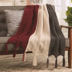 Herrschners Trinity Ripple Crochet Afghan Kit