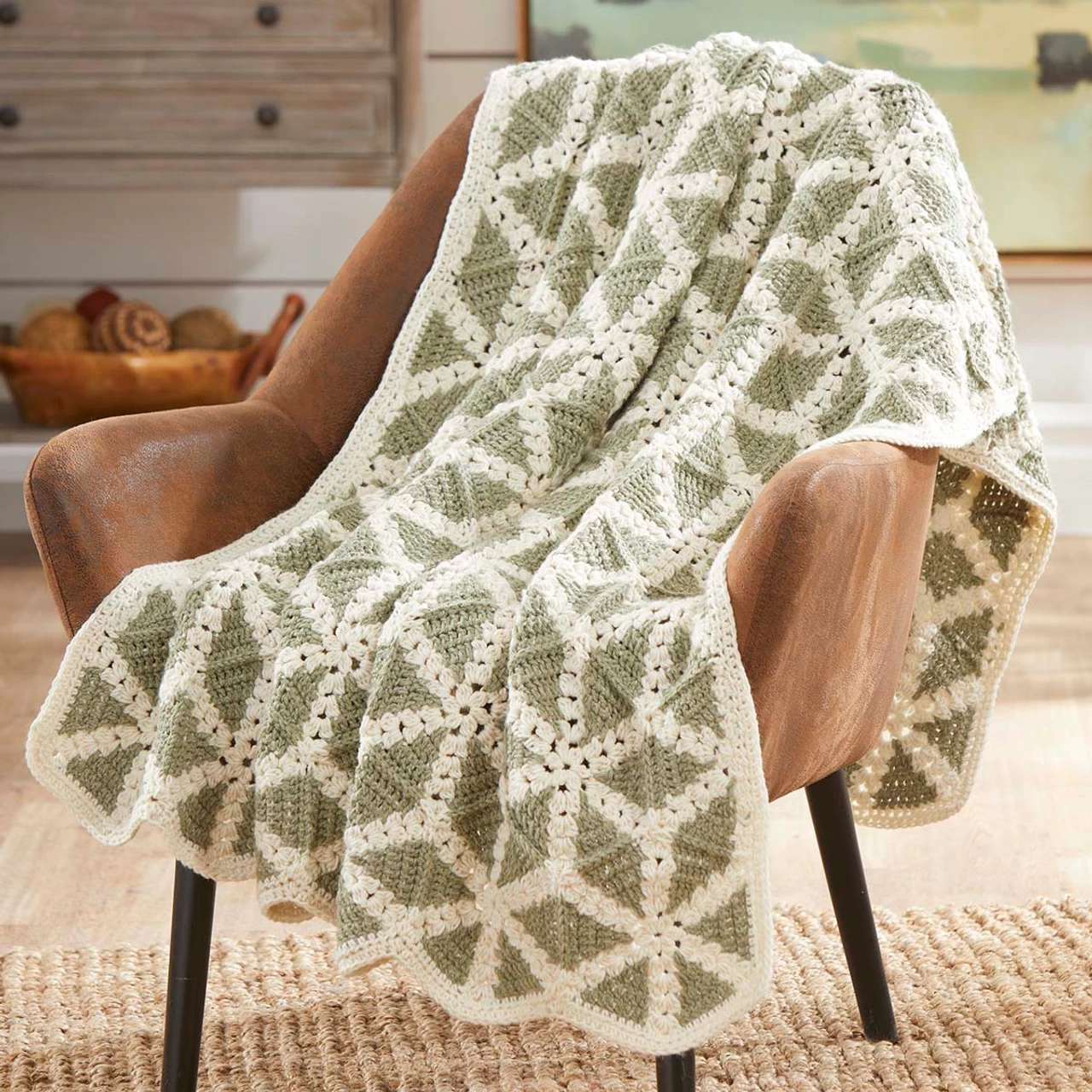 Herrschners Fall Revolve Afghan Crochet Kit 3 Herrschners Fall Revolve Afghan Crochet Kit