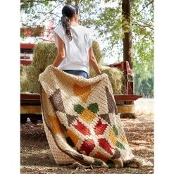 Premier® Premier Modern Bouquet Blanket Crochet Kit 7 Premier® Premier Modern Bouquet Blanket Crochet Kit -Handicraft Shop 206218 3 31836.1693428531
