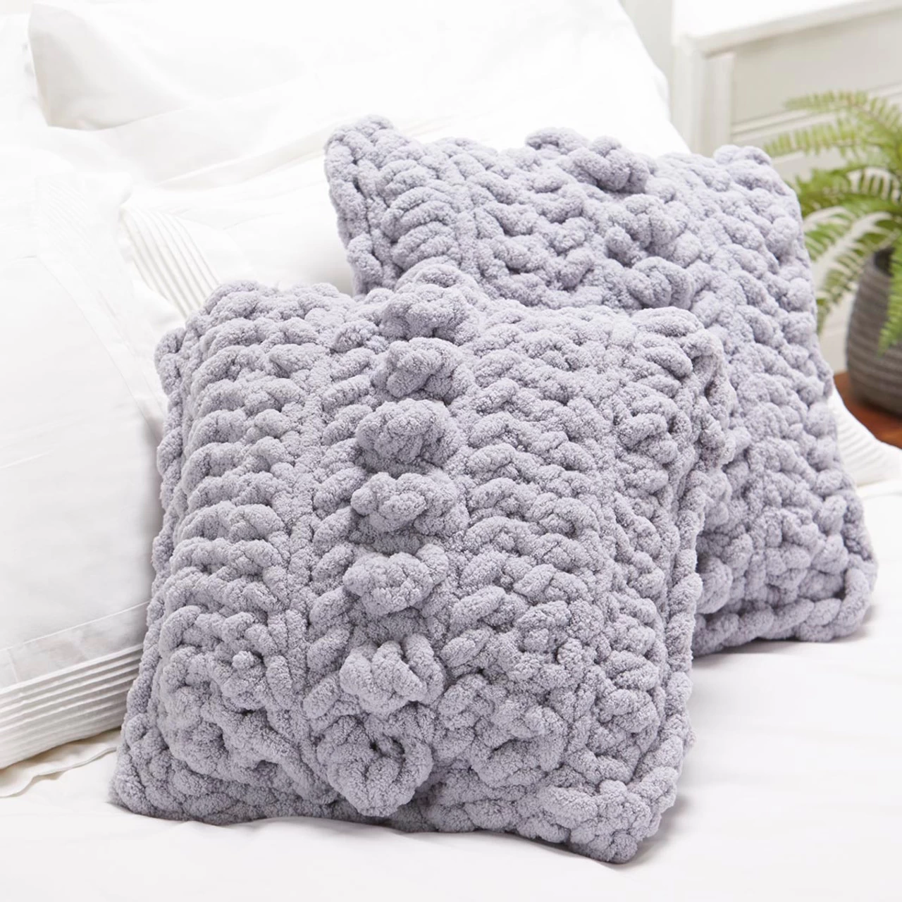 Soho Plush Pillows Yarn Kit 3 Soho Plush Pillows Yarn Kit