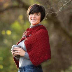 Herrschners Charming Capelet Yarn Kit