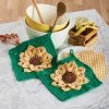 Village Yarn Sunflower Dishcloths Crochet Kit -Handicraft Shop 235497 06174.1693431469