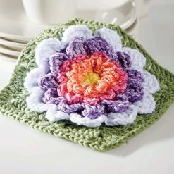Premier® Premier Full Bloom Dishcloth Crochet Kit