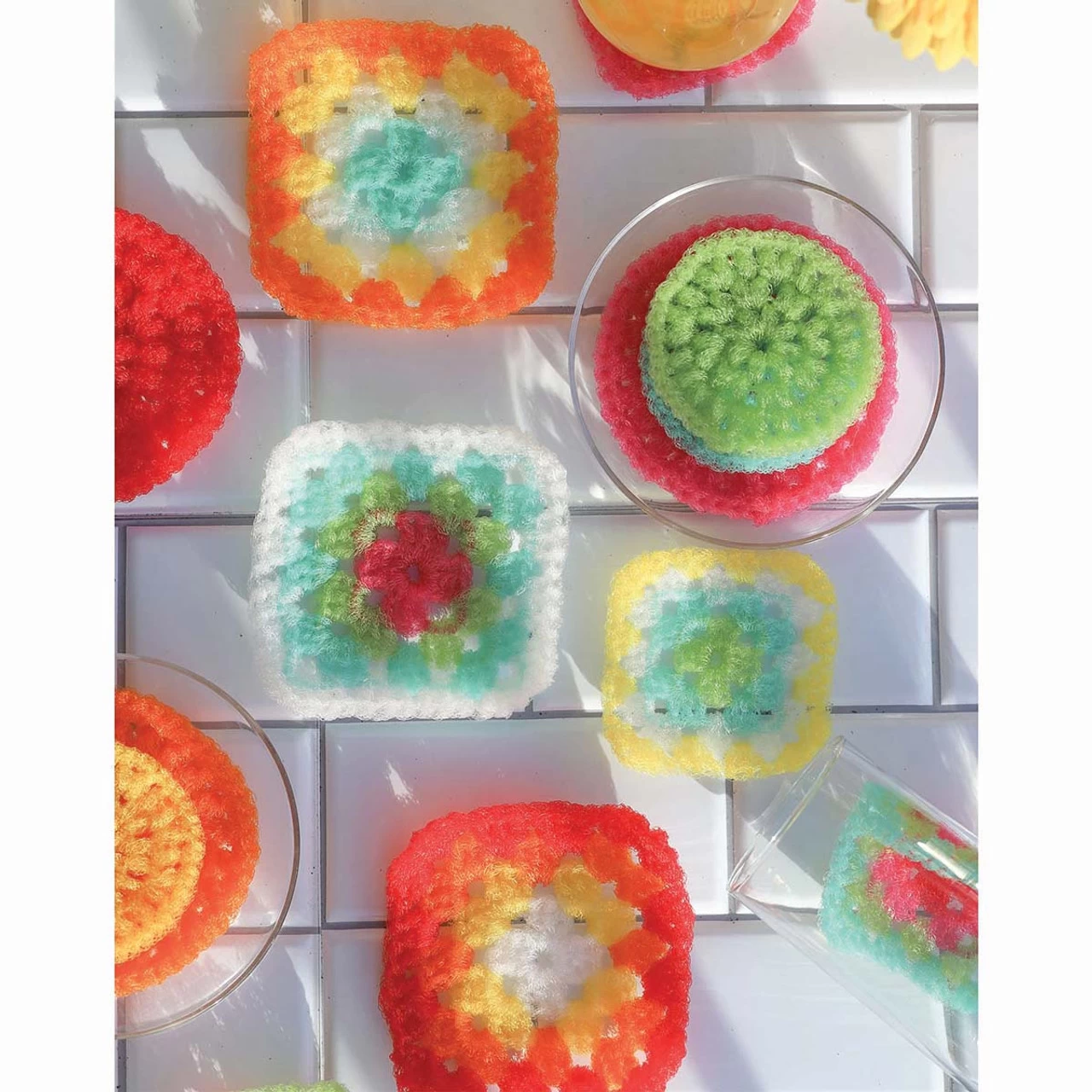 Lion Brand Julia Scrubbies Crochet Kit 3 Lion Brand Julia Scrubbies Crochet Kit