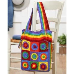 Herrschners Hodgepodge Tote Crochet Kit