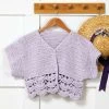 Herrschners Lovely Little Cardigan Crochet Kit 2 Herrschners Lovely Little Cardigan Crochet Kit -Handicraft Shop 236164P 55890.1693431801