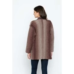 Red Heart Ribbed Cardigan Crochet Kit -Handicraft Shop 236224P 2 86652.1693431897