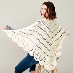 Caron Prayer Shawl Crochet Kit