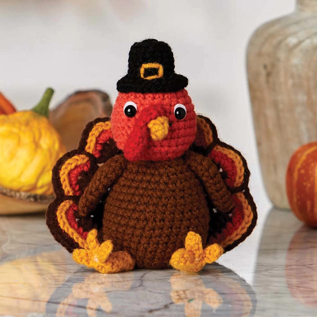 Herrschners Wobbles & Gobbles Turkey Crochet Kit 3 Herrschners Wobbles & Gobbles Turkey Crochet Kit