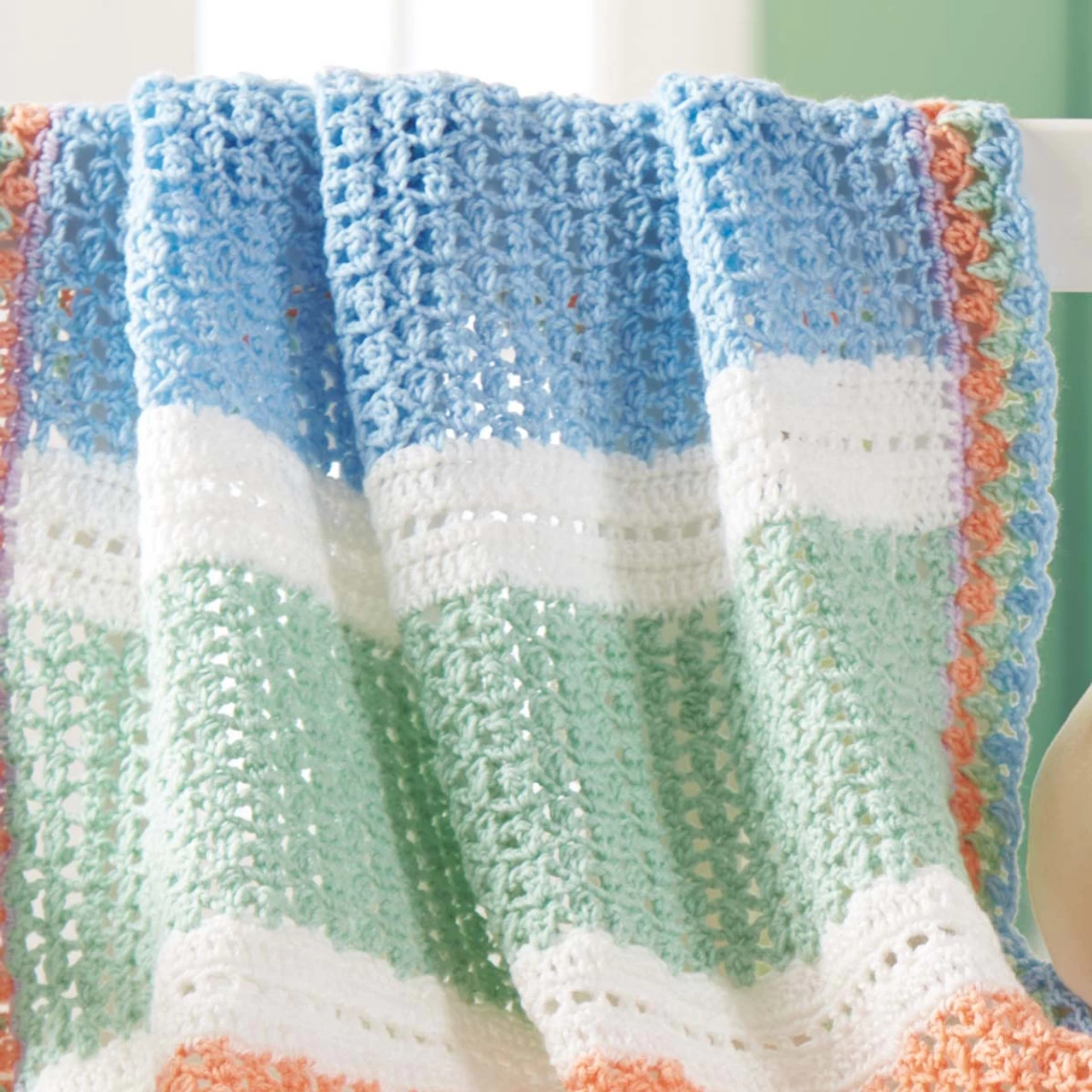 Herrschners Lollipops Baby Blanket Crochet Kit 5 Herrschners Lollipops Baby Blanket Crochet Kit - Image 3