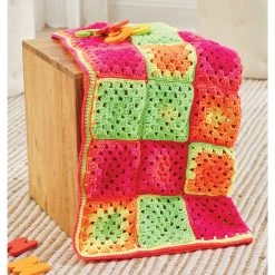 Premier® Premier Granny Square Blanket Crochet Kit