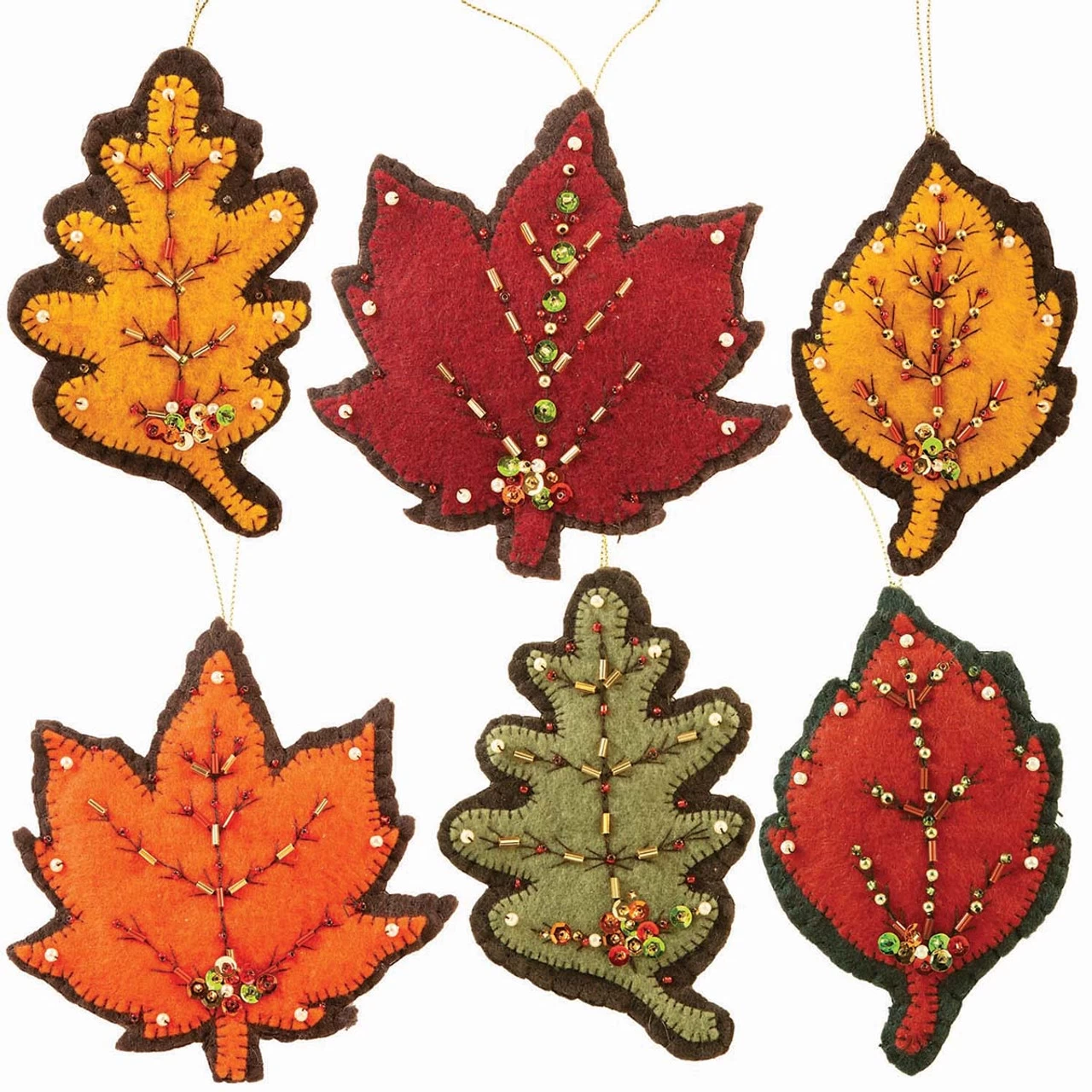 Felt Street Falling Leaves Felt & Sequin Kit 2 Felt Street Falling Leaves Felt & Sequin Kit