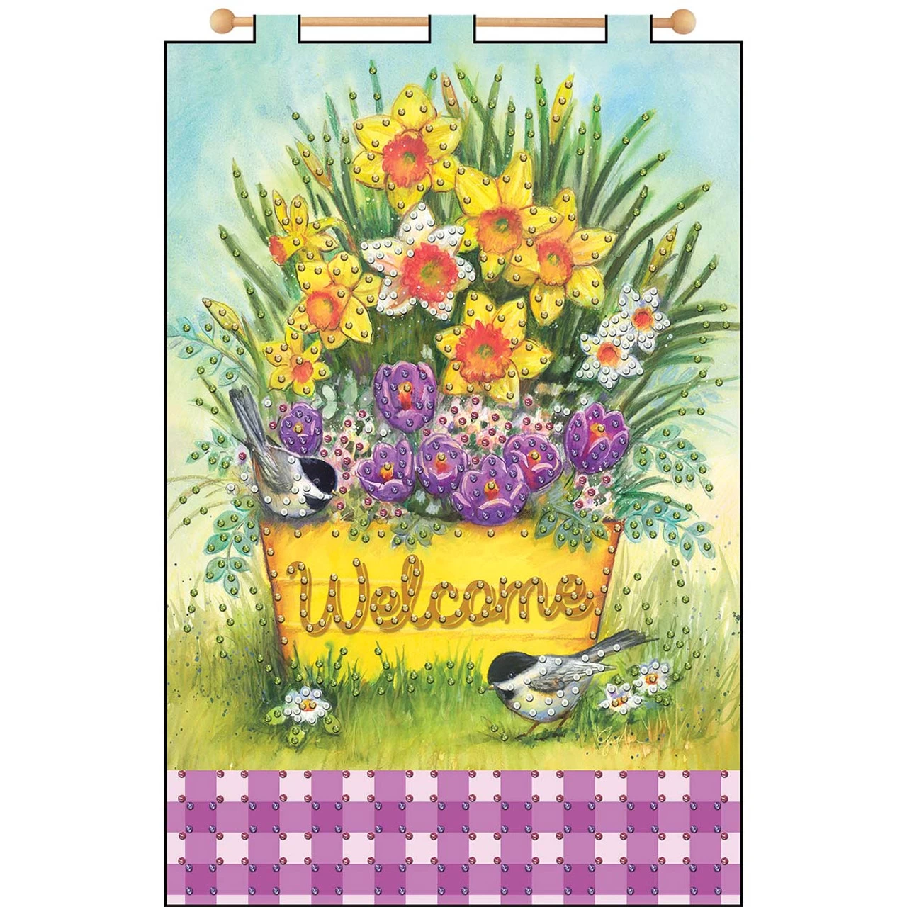 Design Works Spring Felt & Sequin Kit 3 Design Works Spring Felt & Sequin Kit