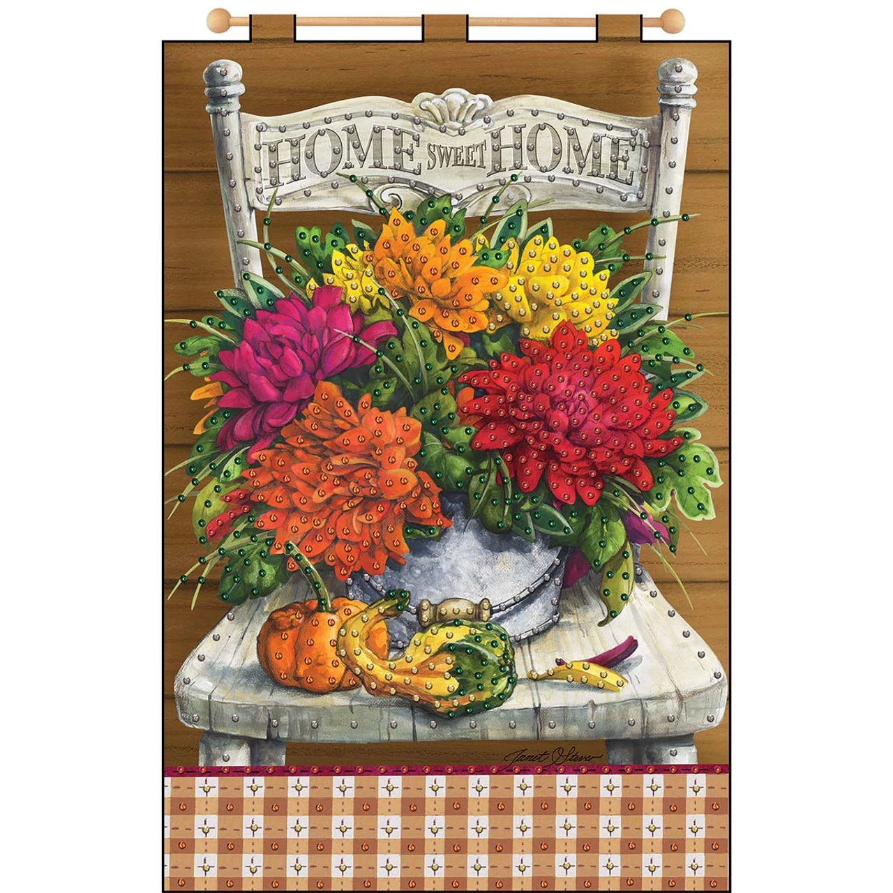 Design Works Fall Chair Felt & Sequin Kit 3 Design Works Fall Chair Felt & Sequin Kit