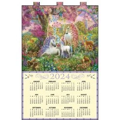 Design Works Fantastic Unicorns Calendar Felt & Sequin Kit