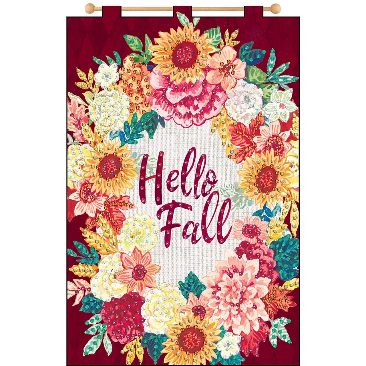 Design Works Hello Fall Felt & Sequin Kit 3 Design Works Hello Fall Felt & Sequin Kit