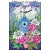 Design Works Blue Floral-April Banner Felt & Sequin Kit -Handicraft Shop 464779 73409.1693443087
