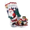 Bucilla Sledding With Santa Stocking Kit -Handicraft Shop 500297 83655.1693456950